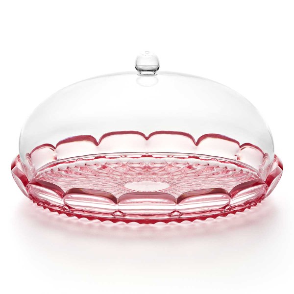 VANITY FLAMINGO CAKE SERVING SET 30CM PINK ACRYL
