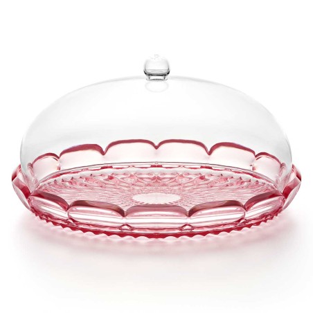 VANITY FLAMINGO CAKE SERVING SET 30CM PINK ACRYL