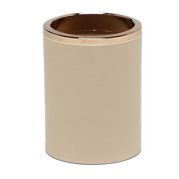 LENOX BEIGE GOLD TOOTHBRUSH HOLDER