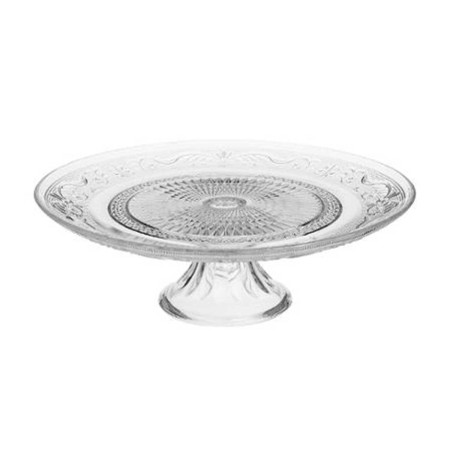 RENAISSANCE GLASS CAKE STAND 29CM