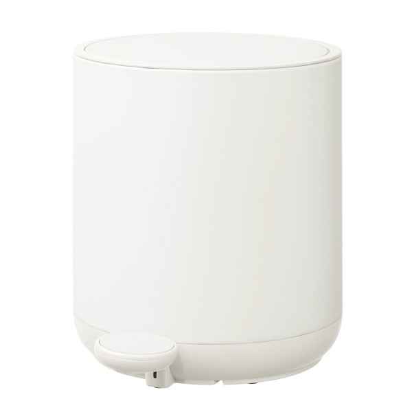 SCAND WHITE STEP  BIN 5LT SOFT CLOSE METAL