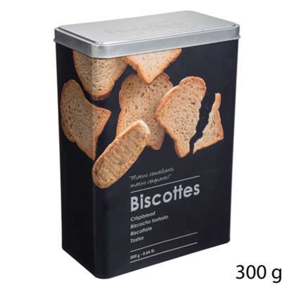 BLACK BISCOTTES ΚΟΥΤΙ ΦΡΥΓΑΝΙΕΣ ΜΕΤΑΛΛΙΚΟ 3D