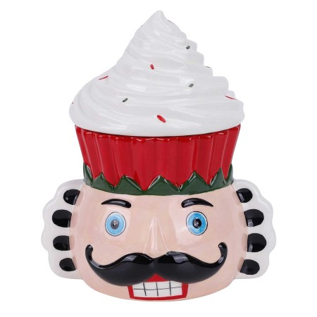 NUTCRACKER CANDY JAR 21.2X16.3X24.6 CERAMIC