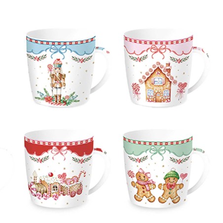 SWEET CHRISTMAS ΚΟΥΠΑ 350ML 4 ΣΧΕΔΙΑ ΜΕΤΑΛ ΚΟΥΤΙ
