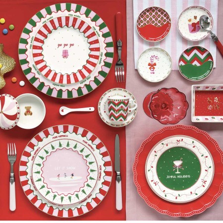 CHRISTMAS TWIST ΔΙΣΚΟΣ ΜΕ ΛΑΒΕΣ 33Χ22 ΜΕΛΑΜΙΝΗ 2