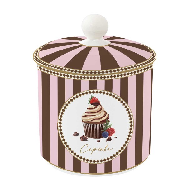 SWEET MOMENTS PORCELAIN COOKIE JAR 10,5X13CM