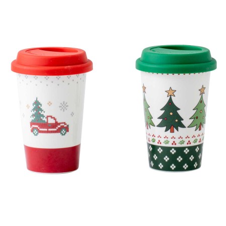 CHRISTMAS ΠΟΤΗΡΙ ΚΑΠΑΚΙ ΣΙΛΙΚΟΝΗ 390ML ΣΤΑΝΤ 6ΤΜΧ