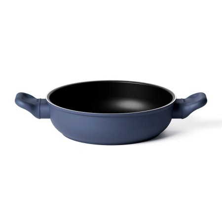 COOK&COLOR ΠΛΑΚΕΡΟ 24CM ΜΠΛΕ ΑΝΤΙΚΟΛ. ΑΛΟΥΜΙΝ.