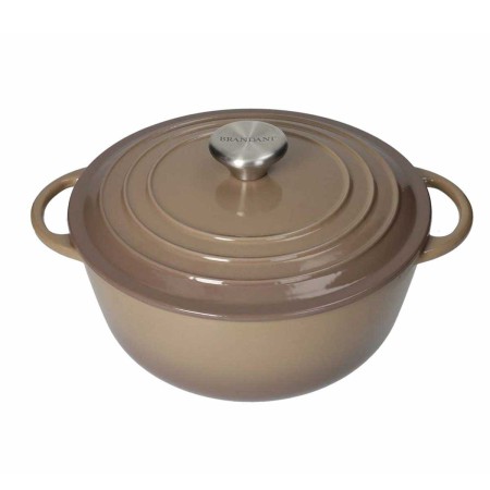 GREY CASSEROLE 24X33CM 4L CAST IRON
