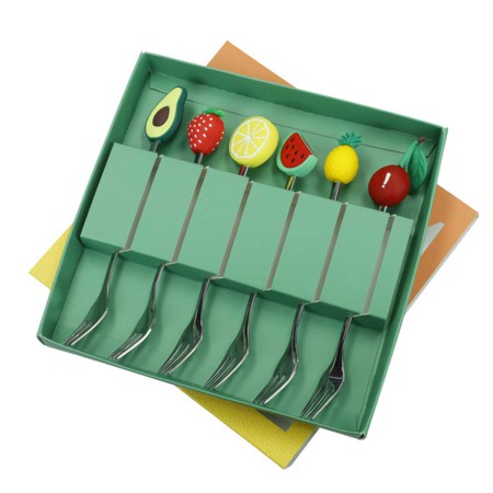 FRUTTI SET 6PCS SMALL FORK