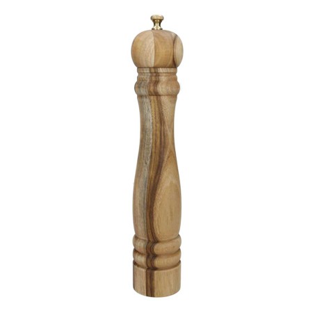 ACACIA PEPPER CERAMIC GRINDER 6X32CM