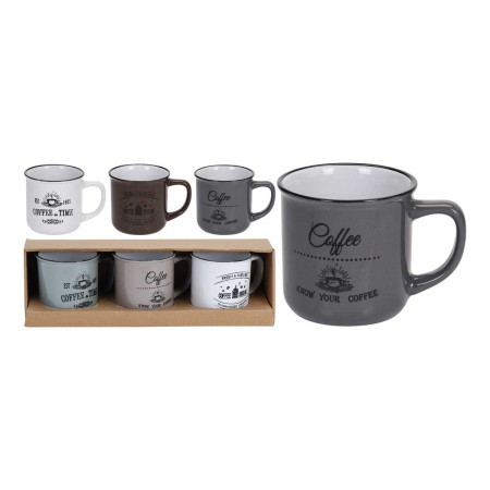 COFFEE ΤΙΜΕ ΣΕΤ 3ΤΕΜ ΚΟΥΠΑ 330ML 2 ΣΧ  ΚΕΡΑΜΙΚΗ