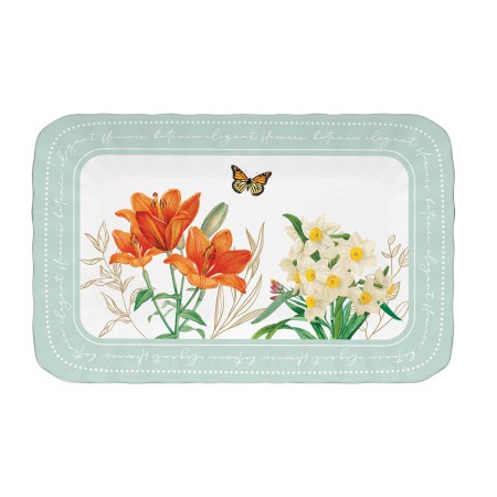 ROYAL BLOSSOM SIDE PLATE 20X13 PORCELAIN