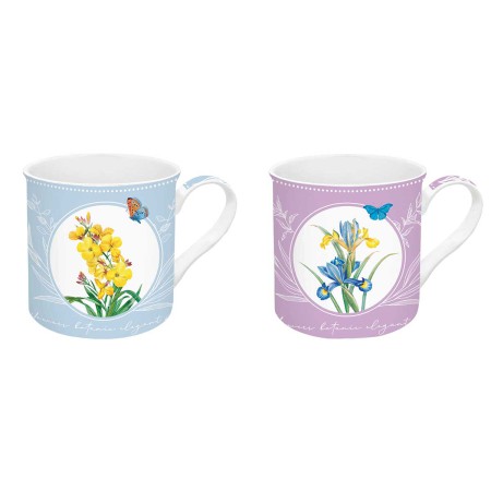 ROYAL BLOSSOM PCS PORCELAIN MUG 300ML SET