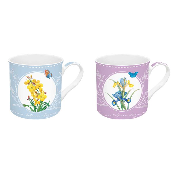 ROYAL BLOSSOM PCS PORCELAIN MUG 300ML SET