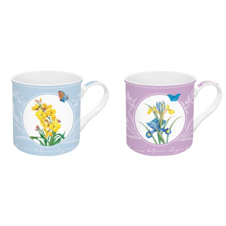 ROYAL BLOSSOM PCS PORCELAIN MUG 300ML SET