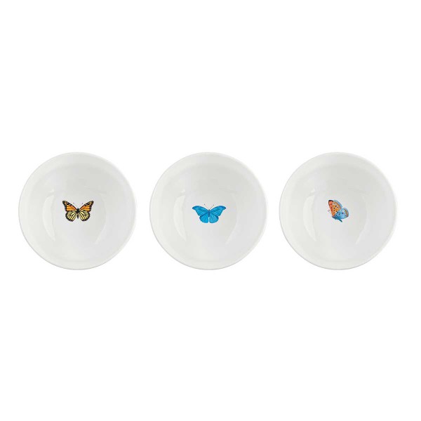 ROYAL BLOSSOM SET 3 BOWLS 9.5CM PORCELAIN