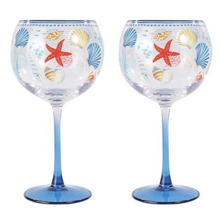 SEA BREEZE 2PCS SET GIN GLASS 500ML