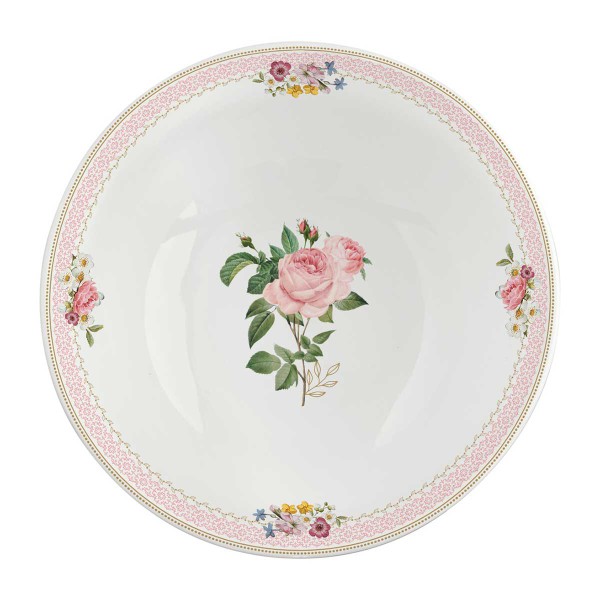 CHANT DES ROSES BOWL15CM PORCELAIN