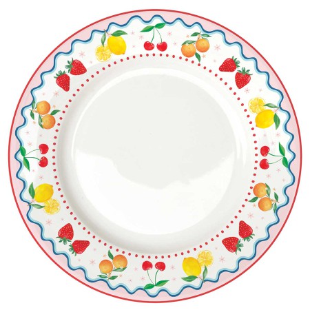 FRUIT MANIA DINNER PLATE 26,5CM PORCELAIN