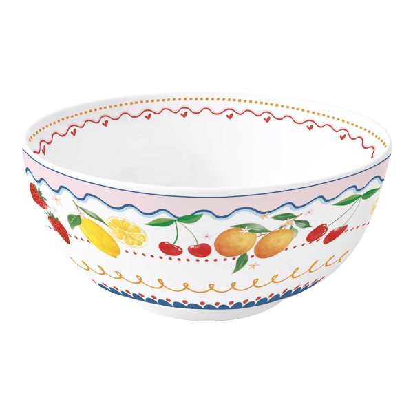 FRUIT MANIA BOWL 23CM PORCELAIN