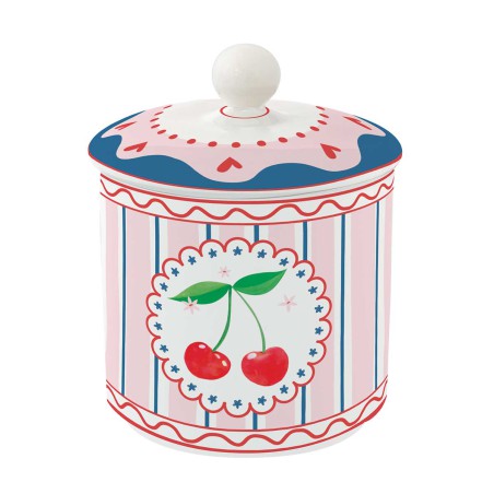 FRUIT MANIA PORCELAIN COOKIE JAR 10,5X13CM