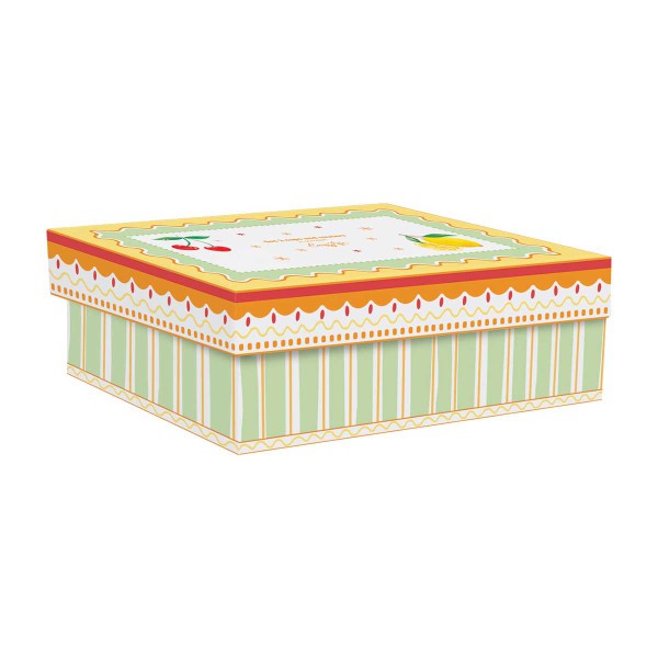 FRUIT MANIA SET 2PCS TEA CUP&SAUCER 240ML POR
