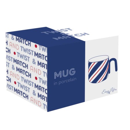 TWIST&MATCH BLUE PORCELAIN MUG 350ML 2