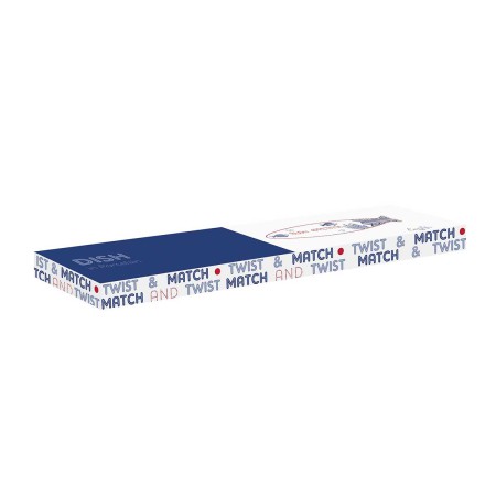 TWIST&MATCH BLUE ΠΙΑΤΕΛΑ ΨΑΡΙ 30Χ7 ΕΚ. ΠΟΡΣΕΛΑΝΗ 2