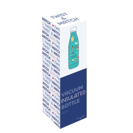 TWIST&MATCH BLUE ΙΣΟΘΕΡΜ. 500ML ΜΠΟΥΚΑΛΙ ΑΝΟΞΕΙΔ