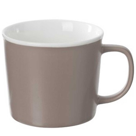 NATURE MUG 380ML TAUPE NEW BONE CHINA