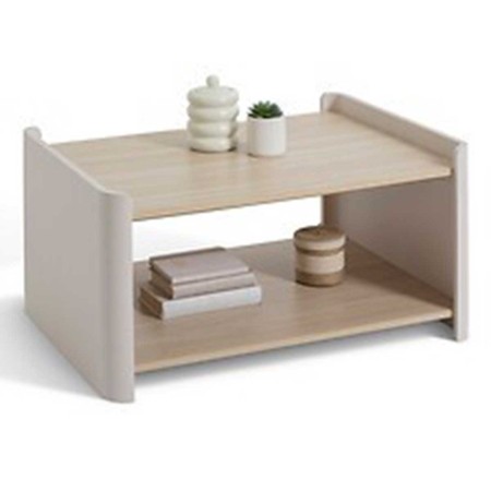 COFFEE TABLE ROUNDY 80X60 IVORY