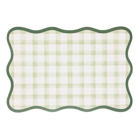 FLEUR DE ROSE PLACEMAT ASSORTED 2 45X30 VINYL