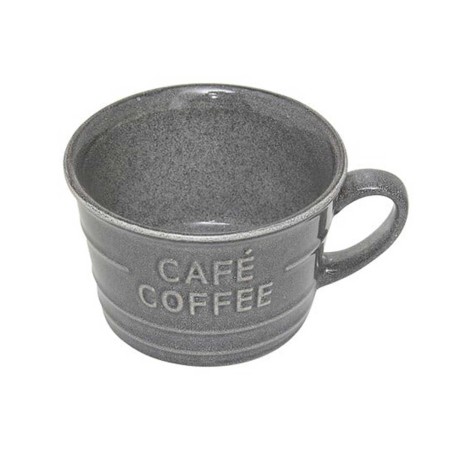 COFFEE ΦΛΥΤΖΑΝΙ 260ML ΓΚΡΙ ΚΕΡΑΜΙΚΟ