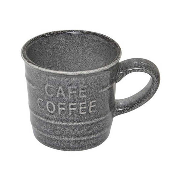 COFFEE ΦΛΥΤΖΑΝΙ 80ML ΓΚΡΙ ΚΕΡΑΜΙΚΟ
