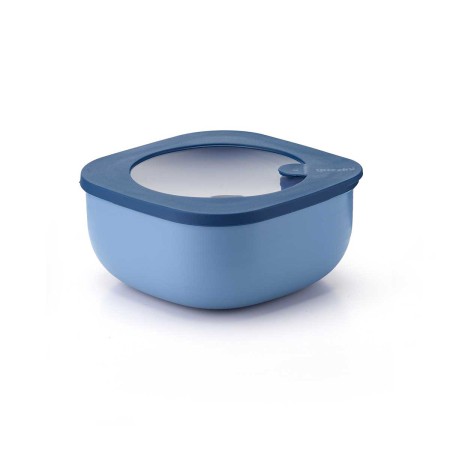 STORE&MORE BLUE 975ML SQUARE CONTAINER PLASTIC