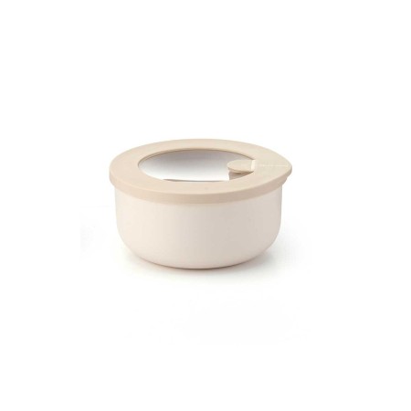 STORE&MORE BEIGE 350ML ROUND CONTAINER PLASTIC