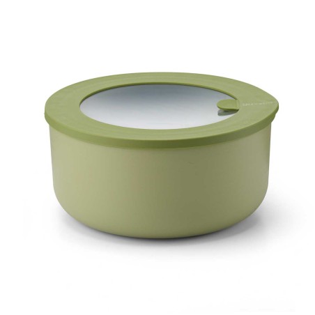 STORE&MORE GREEN 1.8L ROUND CONTAINER PLASTIC