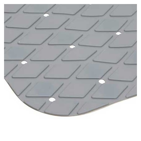 BATHMAT 70X35 PVC 4 COLORS IN DISPLAY