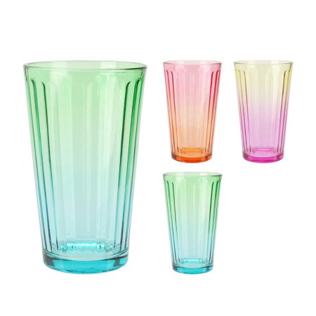 RAINBOW BICOLOR GLASS 470ML 3 COLORS