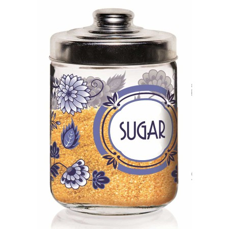 KYOTO SUGAR JAR 800ML ALLUMIN. LID