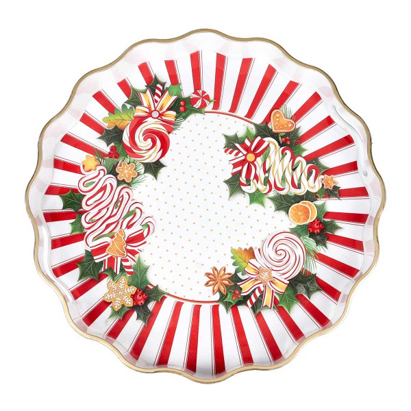 LE CHICCHE ROUND TRAY 33CM PLASTIC