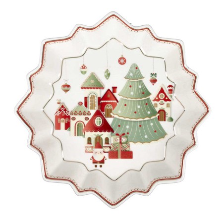 VILLAGGIO IN FESTA STAR TRAY PORCEL