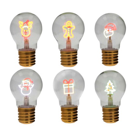 CHRISTMAS LAMPS W/USB 12 DESIGNS