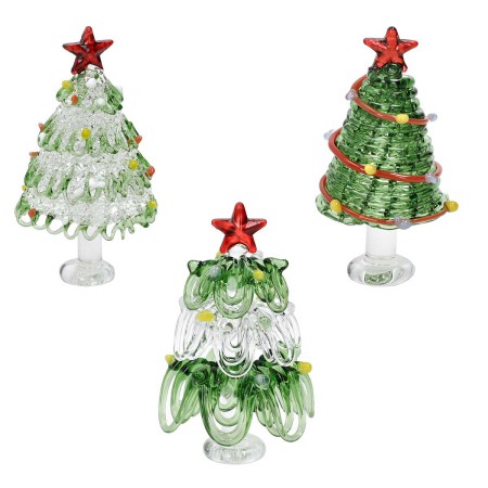 ALBERINO DECORATION GLASS TREE 3 DESIGNS
