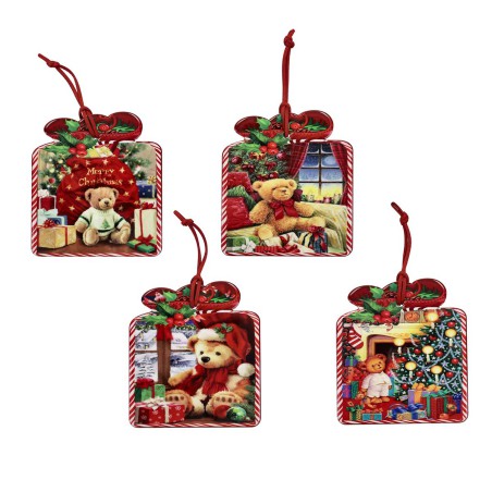 CHRISTMAS ΣΤΟΛΙΔΙ ΚΕΡΑΜΙΚΟ/ΦΕΛΛΟΣ 6 ΣΧΕΔΙΑ DISPLAY