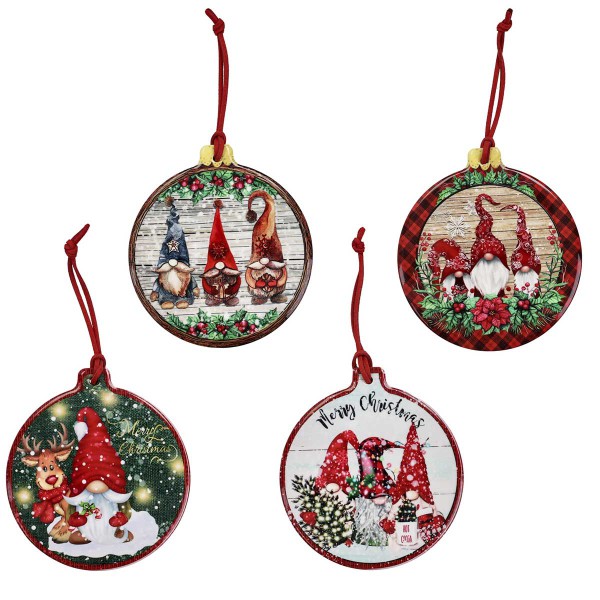 CHRISTMAS ΣΤΟΛΙΔΙ ΚΕΡΑΜΙΚΟ/ΦΕΛΛΟΣ 6 ΣΧΕΔΙΑ DISPLAY