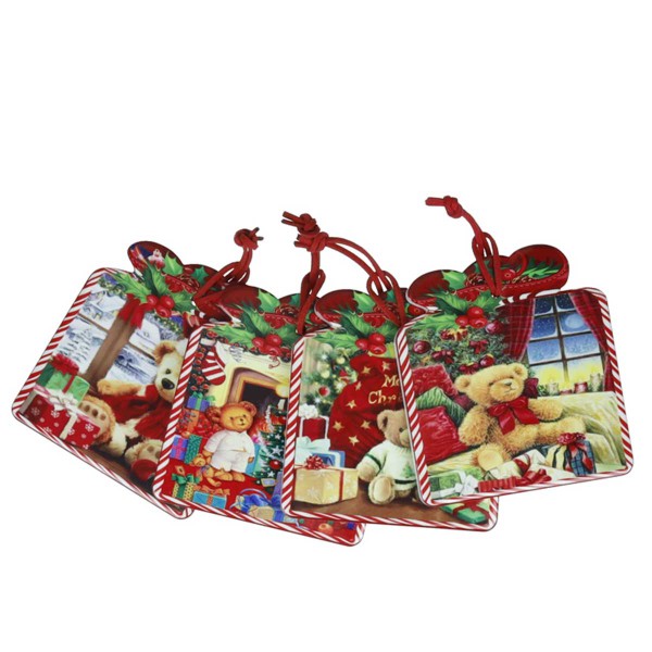 CHRISTMAS ΣΤΟΛΙΔΙ ΚΕΡΑΜΙΚΟ/ΦΕΛΛΟΣ 6 ΣΧΕΔΙΑ DISPLAY