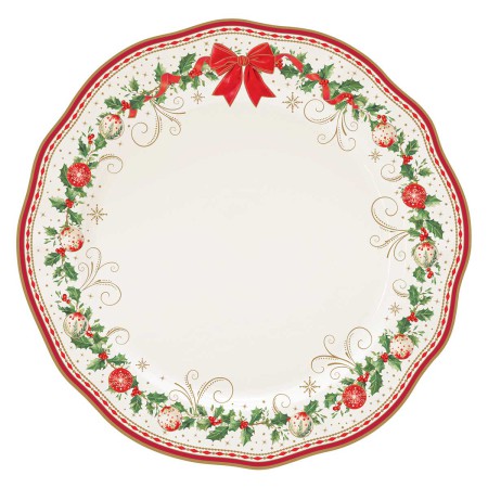CHRISTMAS HERITAGE DINNER PLATE 28 CM PORCEL