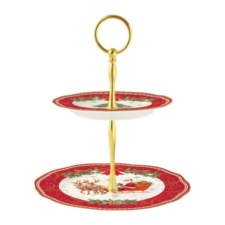 CHRISTMAS HERITAGE ΔΙΟΡΩΦΗ ΤΟΥΡΤΙΕΡΑ ΠΟΡΣ 21/16CM